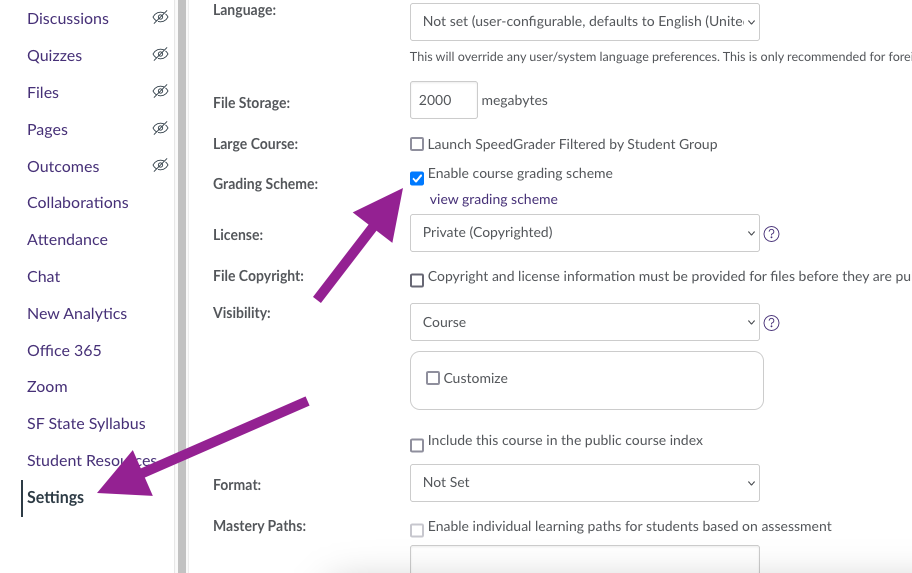 viewing-the-gradebook-totals-as-a-letter-grade-academic-technology