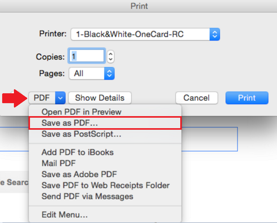 how to export a word document to pdf on mac